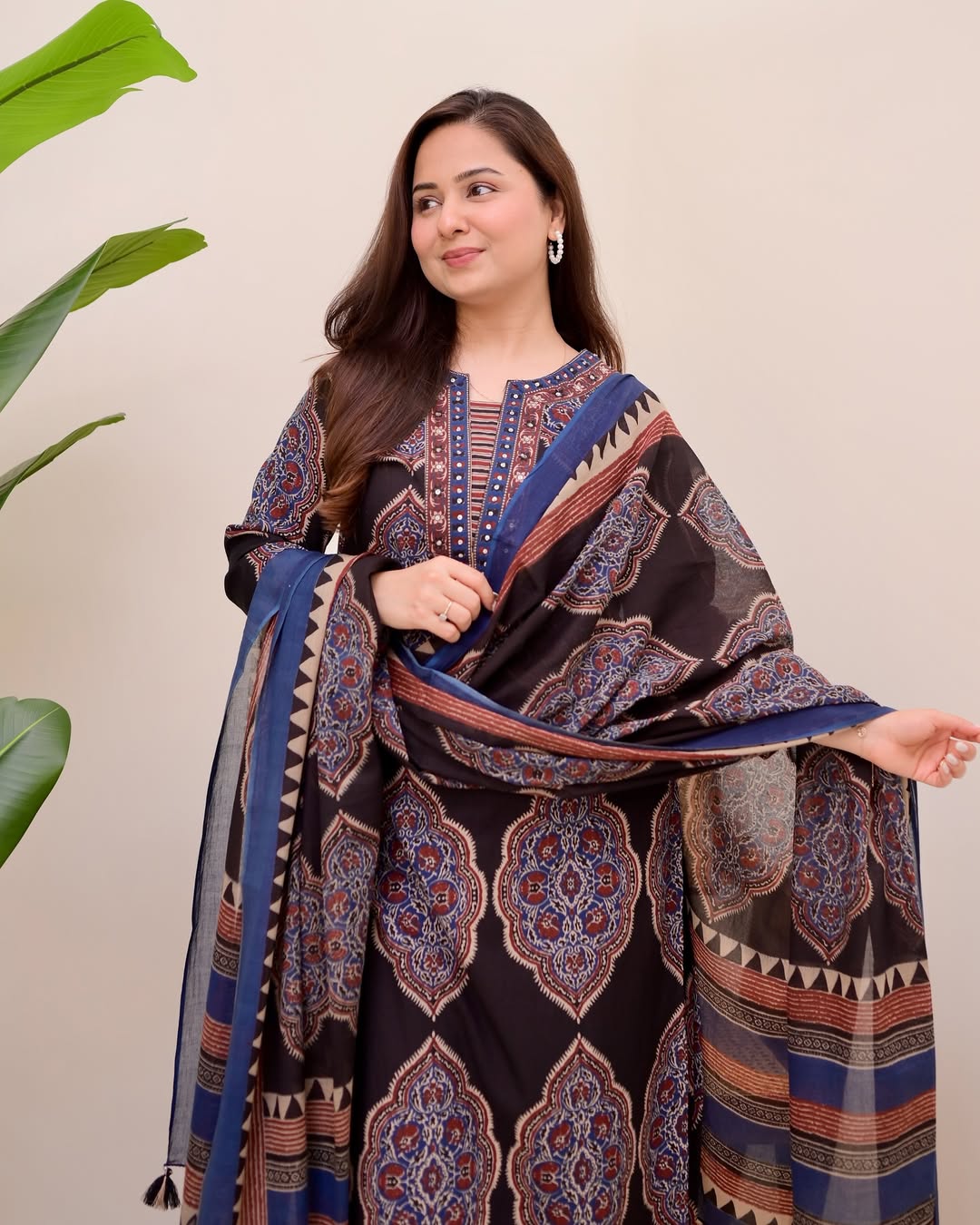 Most Stunning Pure Soft Cotton Printed Suit Set