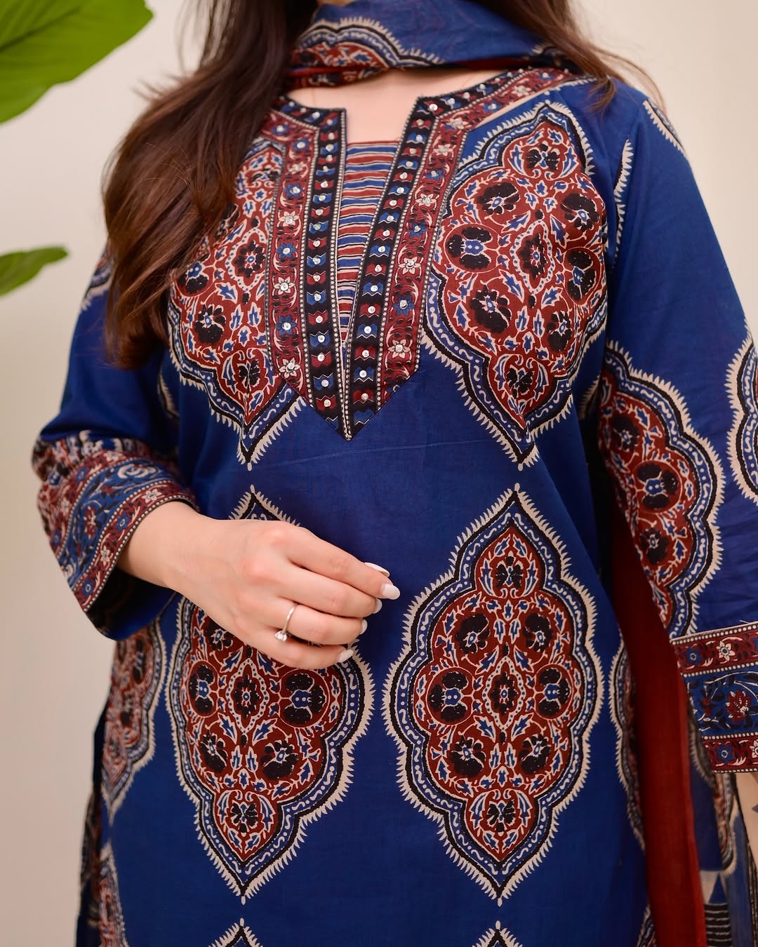 Most Stunning Pure Soft Cotton Printed Suit Set