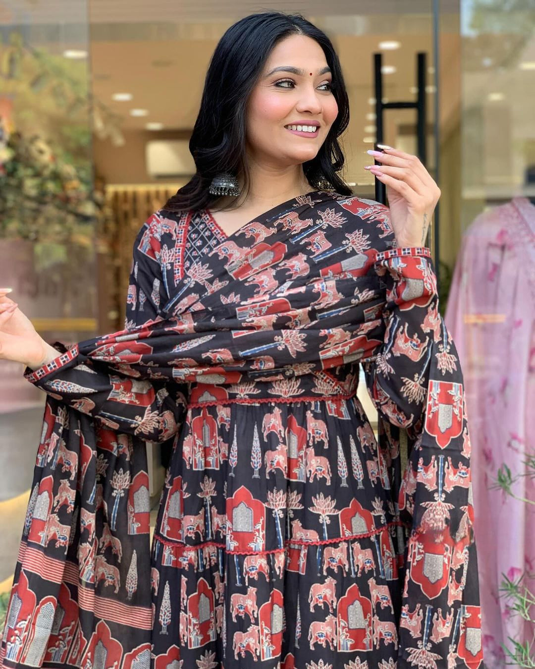 Premium Pure Cotton Block Print Suit Set