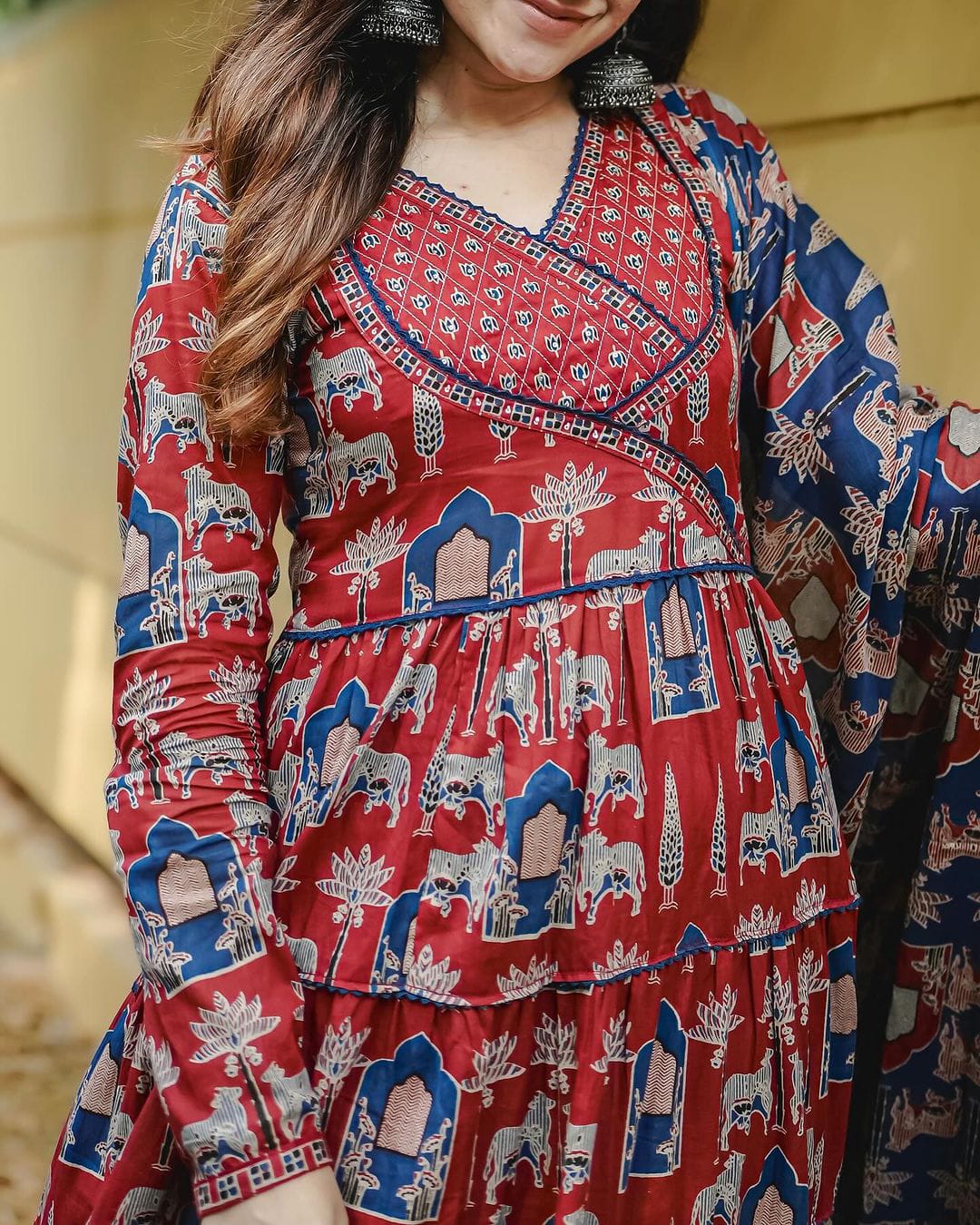 Premium Pure Cotton Block Print Suit Set