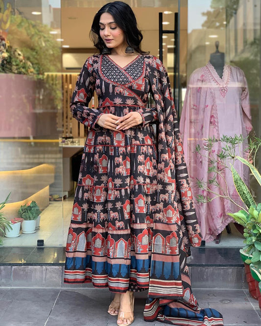 Premium Pure Cotton Block Print Suit Set