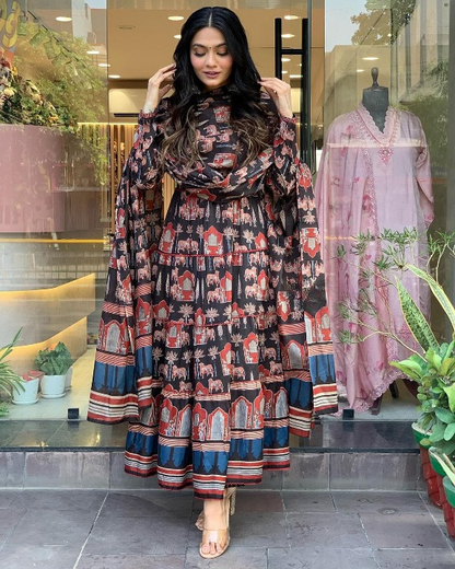 Premium Pure Cotton Block Print Suit Set